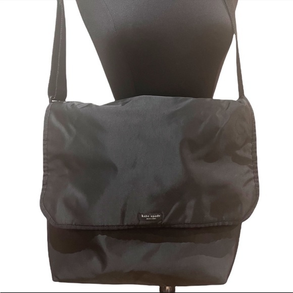 Kate Spade black nylon Messenger Bag - Picture 1 of 7